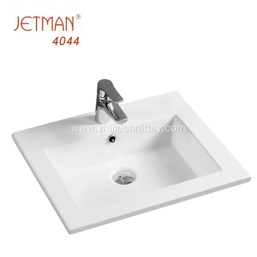 Professional Custom Thin Edge Bathroom Corner Sink